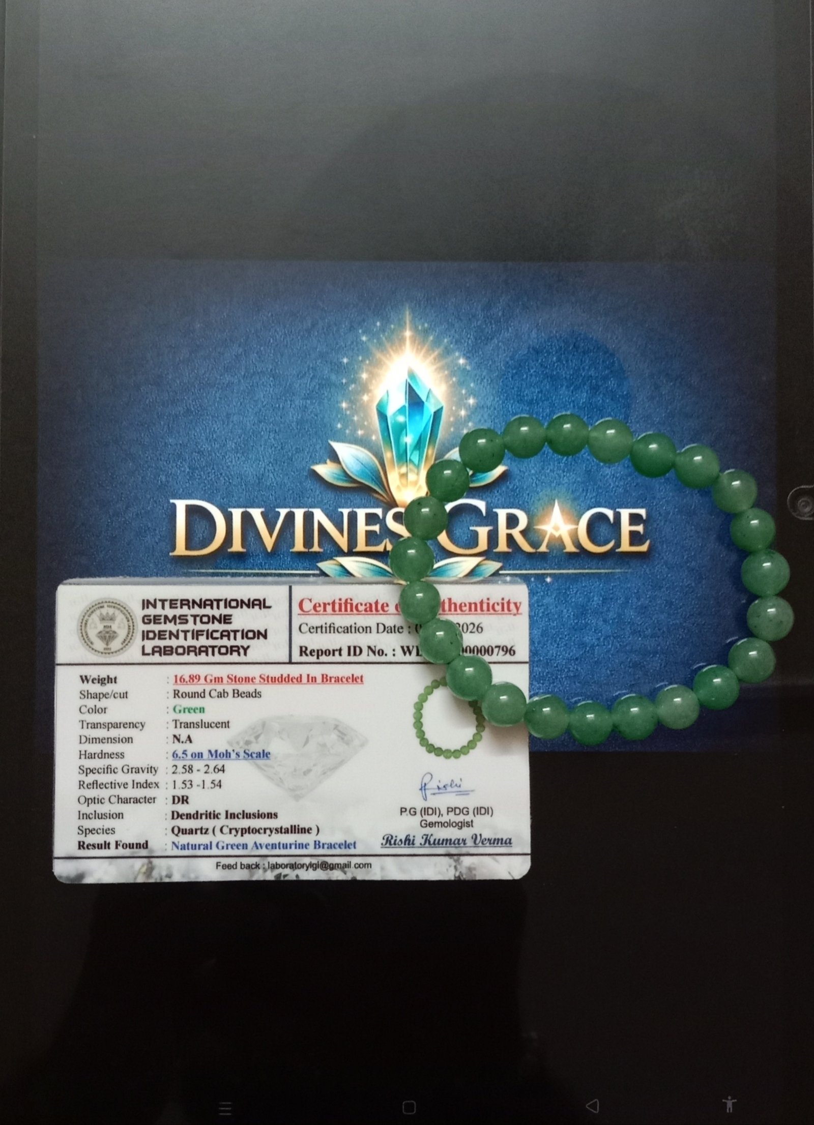 Thumbnail for Green Aventurine Crystal (ORDER and Get FREE 10 Minutes of consultation)