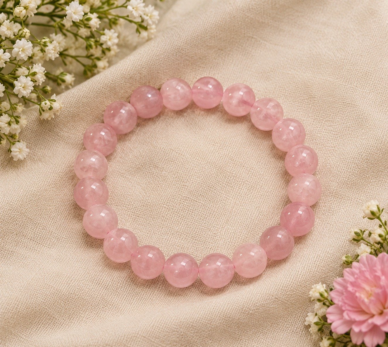 Rose Quartz (ORDER and Get FREE 10 Minutes of consultation)