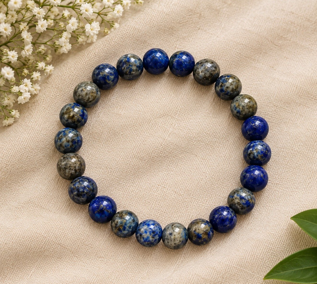Lapis Lazuli Bracelet (ORDER and Get FREE 10 Minutes of consultation)